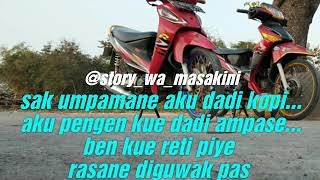 Story keren anak modifikasi motor smash.
