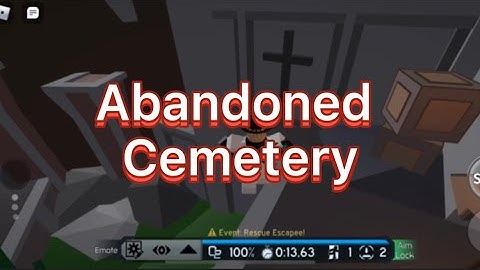 Abandoned Cemetery [Normal] : noomlek | Flood Escape 2 Map Test
