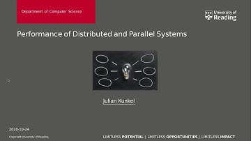 Week 5-1 Intro to Performance Analysis of Distributed and Parallel Systems