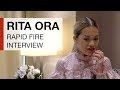 How many questions can Rita Ora answer in 60 seconds?