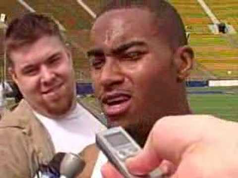 Cal Football hosted their Pro-Day on 3/11/08 at Memorial Stadium. Cal standout wide-receiver DeSean Jackson talks about his dream of playing in the NFL, decl...
