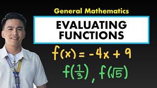 Evaluating Functions with Value of X as Fraction and Radical | General Mathematics