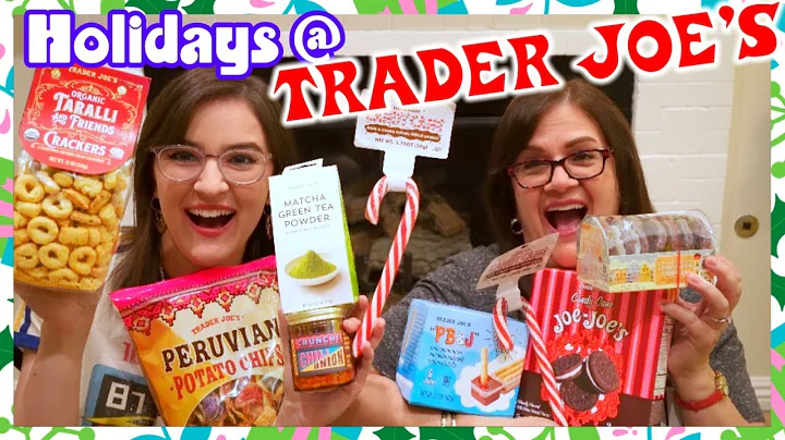 TRADER JOE'S HOLIDAY HAUL! - VLOGMAS DAY 4