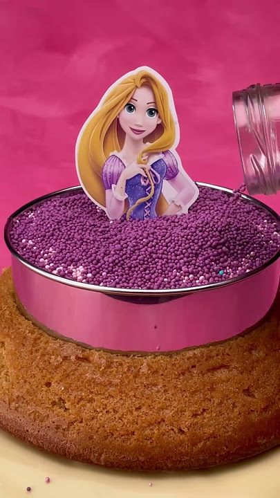 Pull me up cake -Tsunami Cake - Tiktok Foodiebeats Cake - Tsunami Disney Tangled Princess Dress Cake