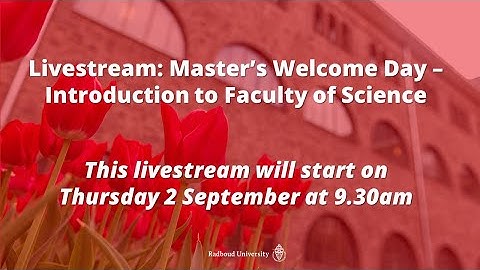 Livestream: Master