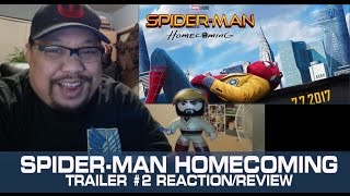 SPIDER-MAN HOMECOMING TRAILER #2 REACTION/REVIEW