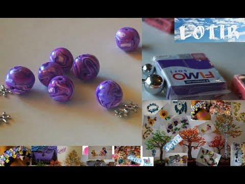 Polymer clay, Δημιουργίες/ქვის იმიტაცია პოლიმერული თიხით