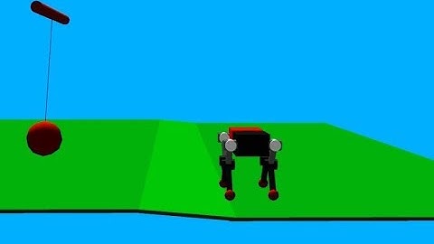 Posture Stabilization Algorithm of Quadruped Walking Robot in the Presence of Disturbances