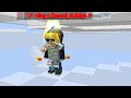 I meet kid boy toxic relationship with her bully me lucky block Skywars I fram kill him 🤣Blockman go