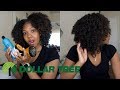 DEFINED WASH & GO USING DOLLAR TREE PRODUCTS  (SHOCKING RESULTS, $1 Hair Routine)