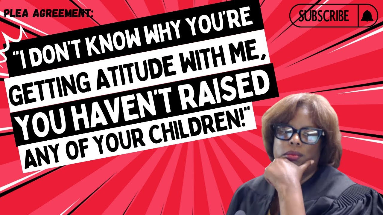 Соглашение о признании вины: «Я не понимаю, почему ты так ко мне относишься. Ты ведь не воспитала...