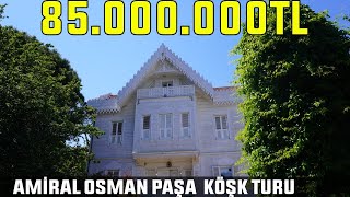 Boğaz Manzaralı 85.000.000 TL&#39;lik Köşk Turu I Türkan Hanımın Konağı / Dizi Evi Turu