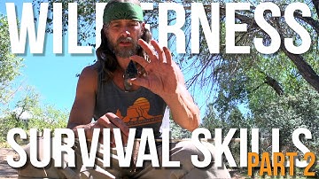 Wilderness Survival Skills Pt 2/4: Flint Knapping & Atlatl