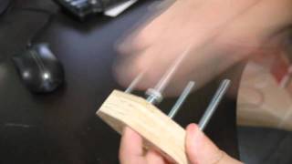 whiteAnt CNC/3D Printer Assembly Video - Z-axis Motor Mount