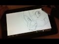 HTC Evo View Sketches on Sketchbook Pro