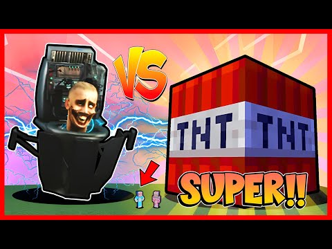 SKIBIDI TOILET VS TNT PALING BESAR di MINECRAFT !! Feat @sapipurba Minecraft