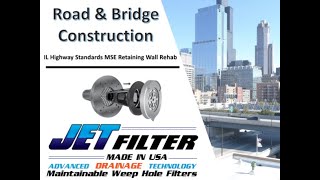 Chicago Idot Kennedy Expressway Retaining Wall Restoration