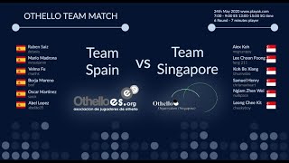 20200524 - Othello Team Match - Team Spain vs Team Singapore