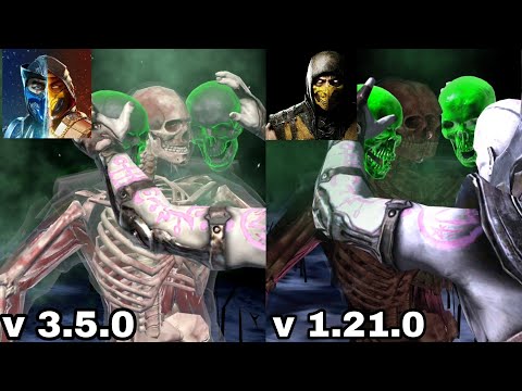 Old MK Mobile VS New MK Mobile | X-Rays Comparison