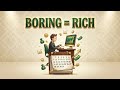 Why Consistency Feels Boring But Makes You Rich