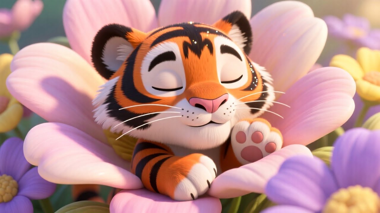 Tiny Tiger Takes a Walk 🐯🚶 | Fun Animal Story for Kids | Learning Adventure