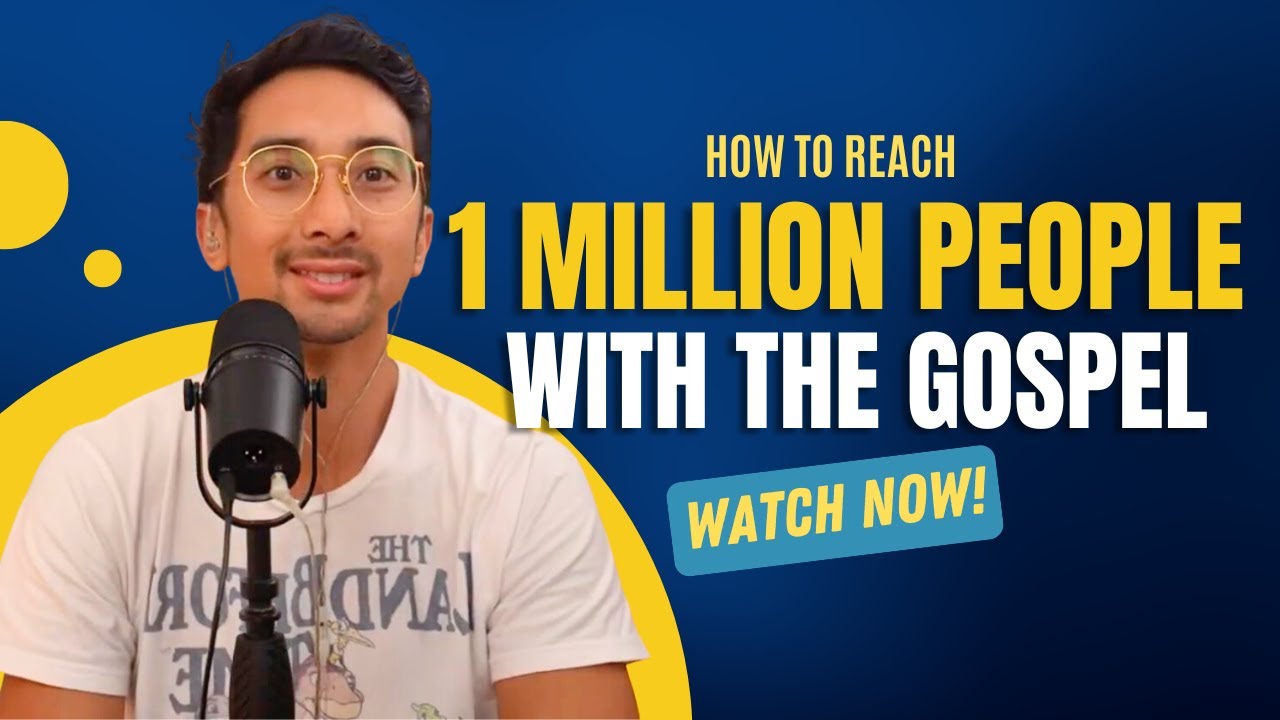 3 Strategies for reaching 1 million people with the Gospel - church growth tips with Justin Khoe