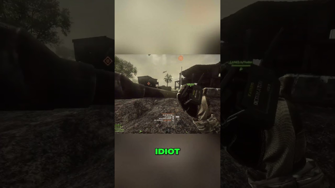 Get Tank Stolen, Idiot. Why did he do that? 