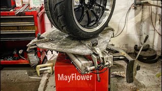 Mayflower Tire Machine - Mounting Low Profile Tires