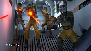 the ghost crew vs fyrnock s star wars rebels season 1 episode 7 hd