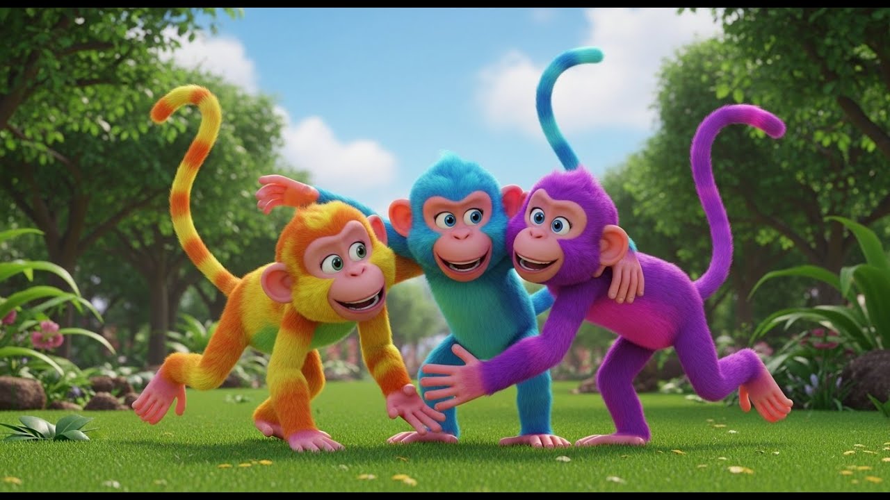 Monkey Mingle Vine Voyage | Nursery Rhyme for Toddlers 🐵 Sing Along Kids Songs