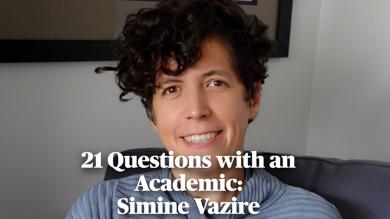 21 Questions with Prof. Simine Vazire, Metascientist & Personality Psychologist | Social Neuro Talks