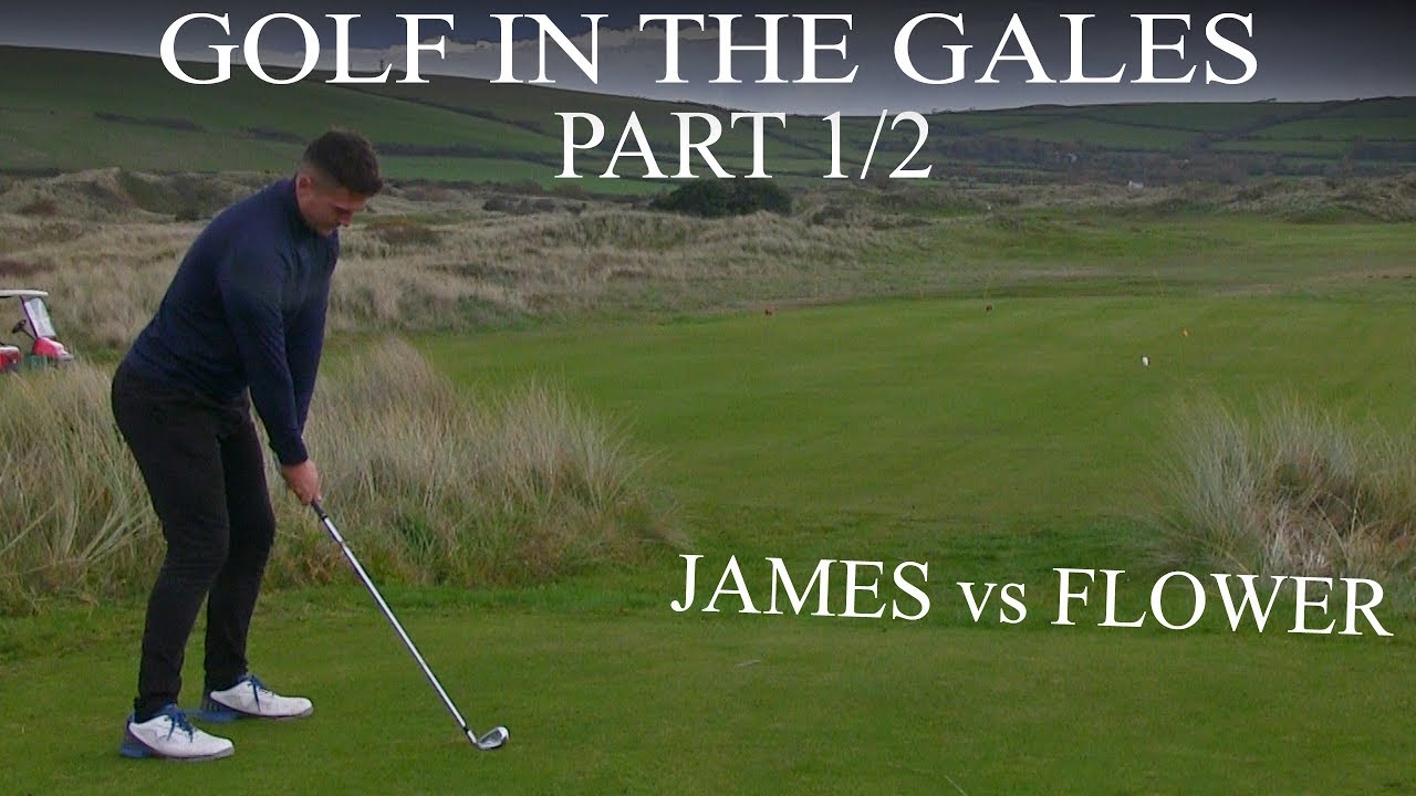 Гольф при штормовом ветре!!! Джеймс Уилтшир против Гарри Флауэра