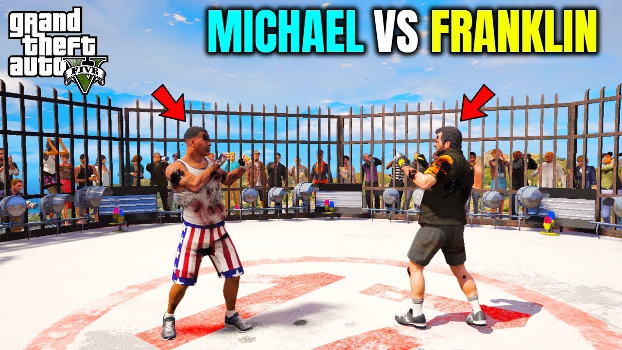 FRANKLIN vs MICHAEL: The ULTIMATE GTA 5 Showdown | gta V gameplay | GTA ...