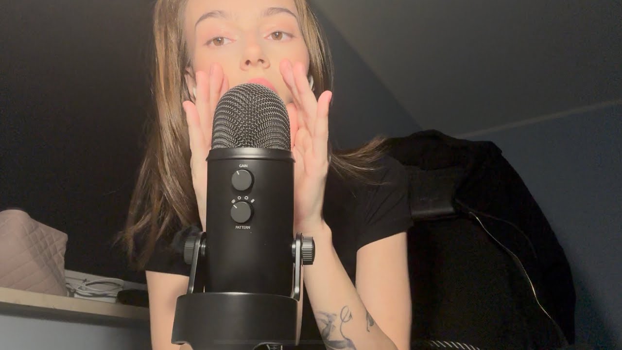 My first ASMR video (close-up clicky whisper)