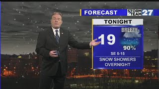 WATCH: Weekend snow and tracking Arctic cold