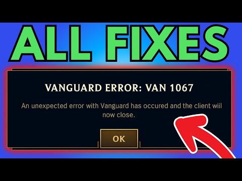 nullページ Fix VAN 1067 League of Legends (Every Possible Fix) - YouTube