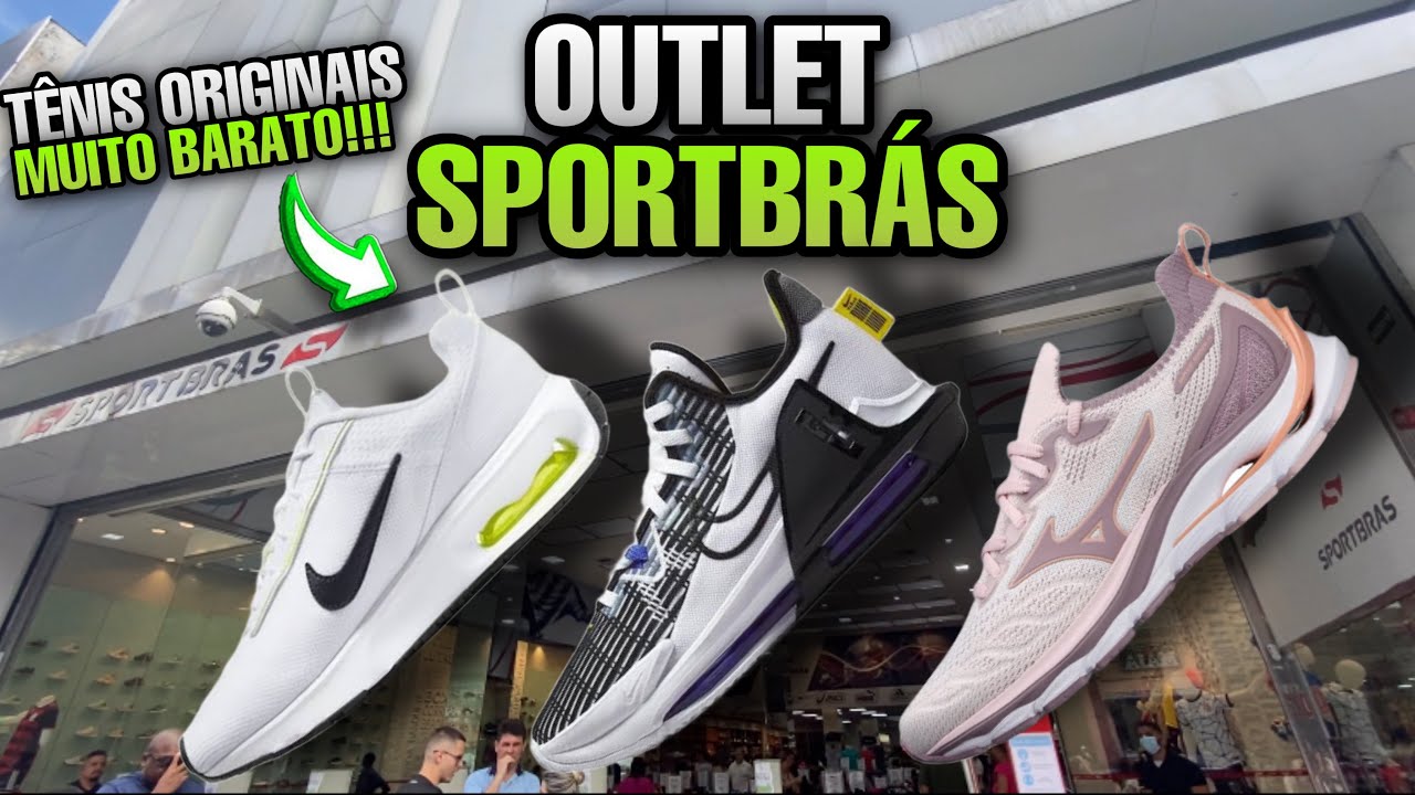 OUTLET SPORT BRÁS - FONTE BARATA de TÊNIS e ROUPAS ORIGINAIS em SP