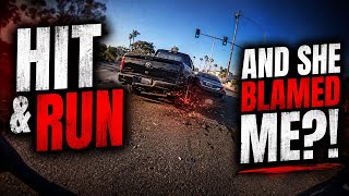 Hit & Run and somehow MY fault?!