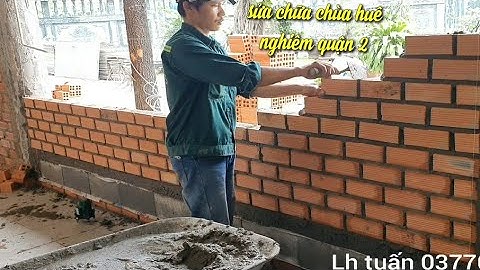 hướng dẫn fuho xây tường căn day cơ bản #360 wall construction 100