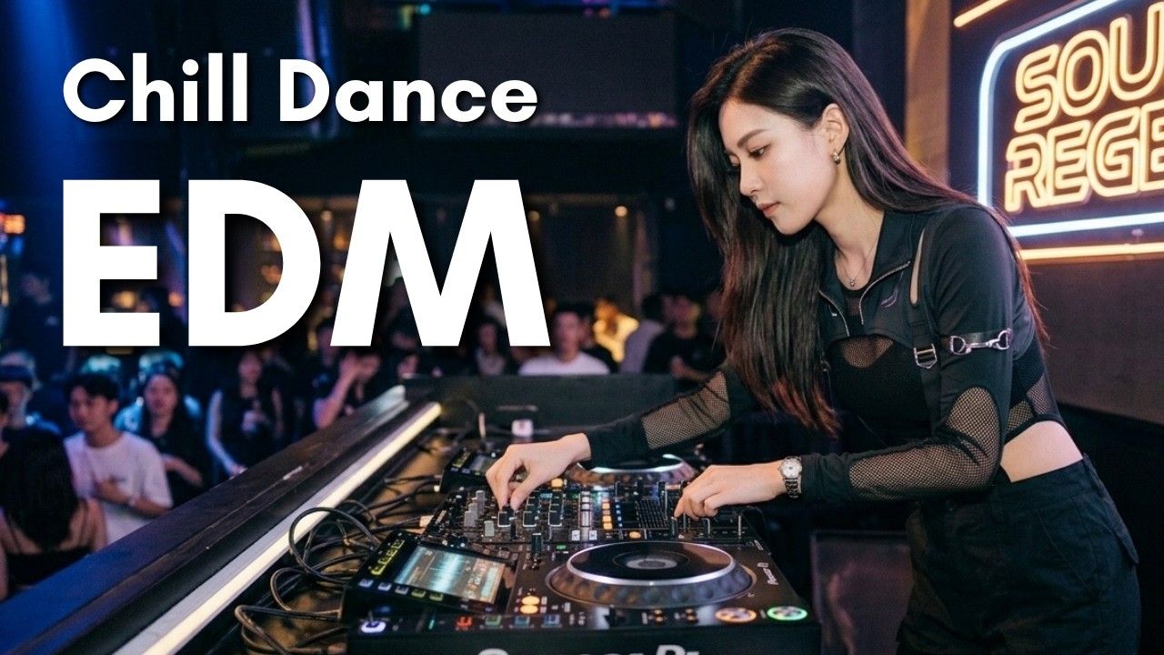 EDM Chill Into the Night Mix 2026 - Relaxing Electronic Music for