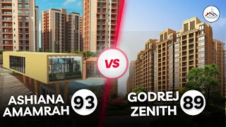 Godrej Zenith V/S Ashiana Amarah| New Launches in New Gurgaon| 2/3/4 BHK Apartment| 9315302963