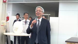 様々な会社から集いEVを考える職場を豊田章男が訪問