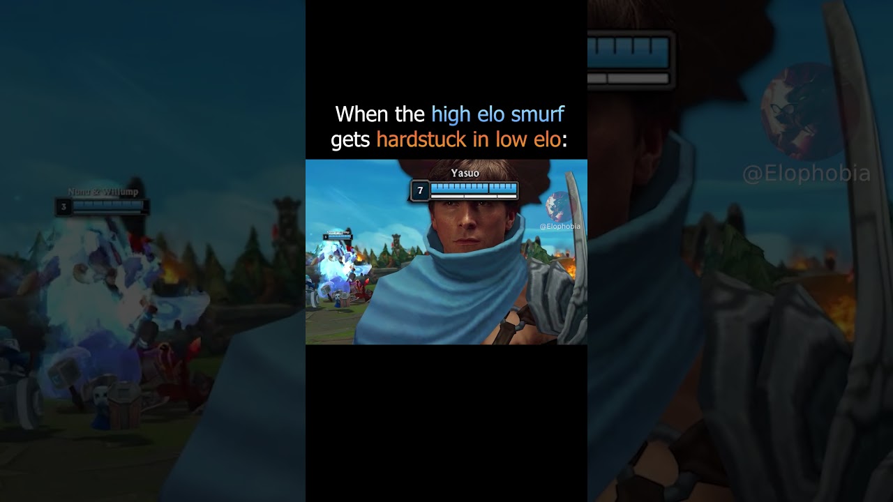 The Low Elo Smurf Experience😤 