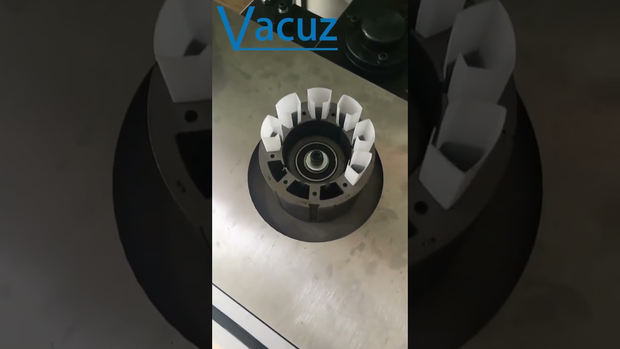 BLDC Motor Automatic Brushless Drone Inner Stator Coil Insulation Paper Insertion Assembly Machine