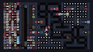 Pac-Man in Baba Is You (Custom Level)