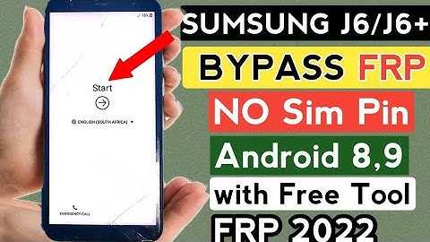 Samsung J6/J6+ Bypass Google Account Lock/Frp Unlock 2022 ANDROID 10 New Method 1000% Tested 2022