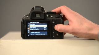Nikon D5200 camera  initial setup - youtube