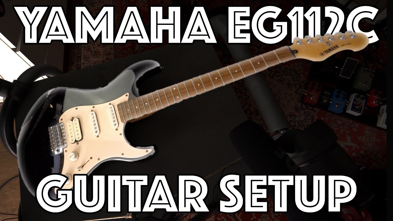 YAMAHA GUITAR SETUP w/ EXPLANATION YouTube