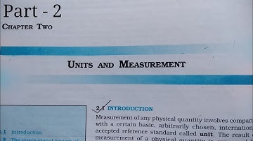 Class 11 Physics (NCERT) | Units and Measurement 02 | Accuracy, Precision | Class 11 Exam | JEE/NEET