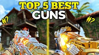 Best Guns which will help you to reach Legendary Faster in Season 5 #codm